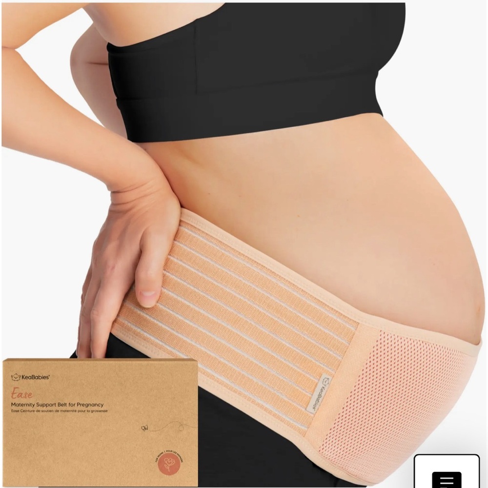 KeaBabies Ease Maternity Support Belt for Pregnancy, M/L